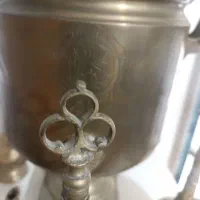 سماور ذغالی قدیمی|کلکسیون اشیاء عتیقه|شیروان (خراسان), |دیوار