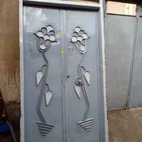 درب حیاط سفارشی سنگین قدیم