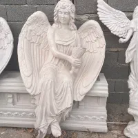 مجسمه فرشته بالدار و آبنما فرشته ستون و سرستون