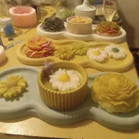 انواع شمع و جا سیگاری