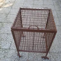 سطل زباله آهنی|مصالح و تجهیزات ساختمان|سیاهکل, |دیوار