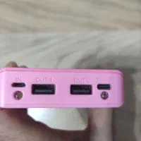 پاور بانک صورتی 20000 باتری قلمی قابل تعویض|لوازم جانبی موبایل و تبلت|مشهد, فدک|دیوار