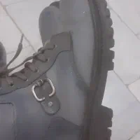 دوجفت کفش نیم پوت خزدار در حد نو|کیف، کفش، کمربند|خوی, |دیوار