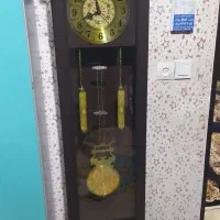 ساعت ایستاده چوبی