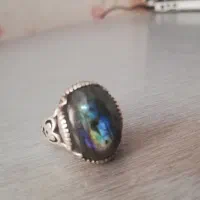 انگشتر نقره لابرادوریت 11گرم