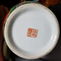 گلدان چینی مرغی|کلکسیون اشیاء عتیقه|تهران, مختاری|دیوار