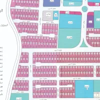 زمین۲۰۰ متر هشتگرد کوثر دانش قابل تجمیع با کناری