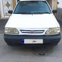 پراید سفید دوگانه کارخانه بدون رنگ