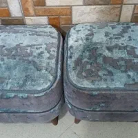 پاف جفتی و کناره وپادری از جنس پشم و نخ ابریشم