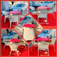 میز و صندلی پلاستیکی مدل یاس