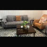 مبلمان راحتی ۷نفره|مبلمان خانگی و میز عسلی|تهران, جمهوری|دیوار