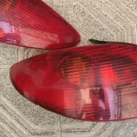 ۳ چراغ عقب ۲۰۶ سالم تمیز همراه ترمز و مه شکن عقب|قطعات یدکی و لوازم جانبی|ری, شهرری|دیوار