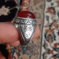 انگشتر نقره قلم کاری|جواهرات|کرمانشاه, |دیوار