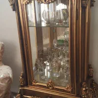 بوفه ورق طلا|بوفه، ویترین، کنسول|ری, سرتخت|دیوار