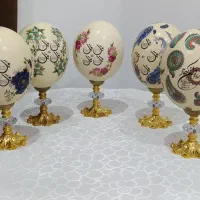 تخم شترمرغ دکوری