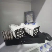 پک کامل۲ دوربین مداربسته+هارد+دستگاهdvr+نصب رایگان
