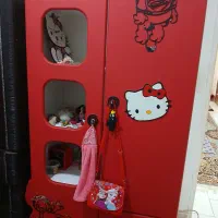 کمد و پاتختی دخترونه  کاملا سالم