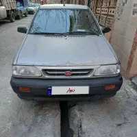 پراید مدل ۸۶ نقره ای بی رنگ پلمپ عروسک