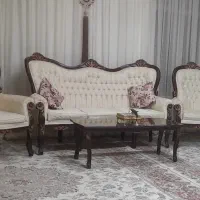 پرده سفید تمیز و نو