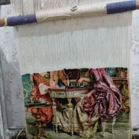 فروش دار قالی طرح شطرنج باز