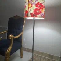 اباژور ایستاده پایه استیل|چراغ خواب و آباژور|ساوه, |دیوار