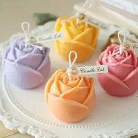 قالب سیلیکونی رحل قران و قالب گل رز شمع و رزین