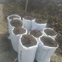 کود حیوانی گاوی سوخته درجه 1خاک باغچه