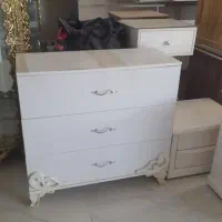 دراور میز ارایش سفید|جاکفشی، کمد، دراور|ارومیه, |دیوار