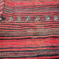 گلیم دست بافت|گلیم، جاجیم، گبه|قشم, |دیوار