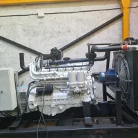 ژنراتور مان man گازسوز ۱۵۰ کاوا (آکبند نو)