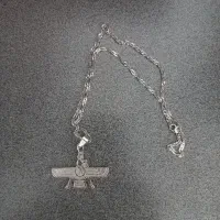 گردنبد استیل فروهر|زیورآلات و اکسسوری|آران و بیدگل, |دیوار