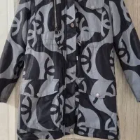 کاپشن دخترانه بارونی خز برفکی