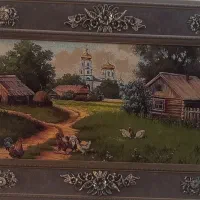 تابلو فرش ماشینی ۷۵۰ شانه