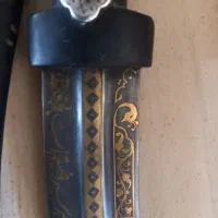 خنجر طلا کوب|کلکسیون اشیاء عتیقه|زنجان, |دیوار