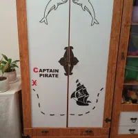 تخت و ویترین و کمد آپادانا مدل کاپیتان