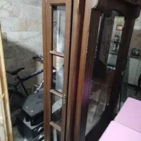 میز تحریر و بوفه و میز تلوزیون شیشه ای مشکی