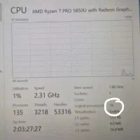 لپ‌تاپ HP Elitebook 845 G8 Ryzen7 pro هسته۸رشته ۱۶|رایانه همراه|مشهد, سراب|دیوار