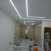 اجرای لاین نوری ،برق کاری،سیم کشی واجرای کناف کاری