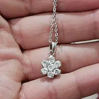 جواهری ضریف نقره ۹۲۵ آویز گردنی نگین الماس روس