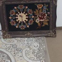ساعت دیواری فرش دستبافت