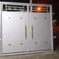 تعویض درب حیاط نو با کهنه با توافق