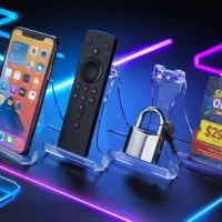 استند هولدر ویترینی تاشو موبایل