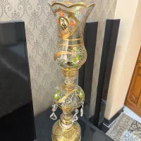 چراغ شمعدان لاله عباسی مدل تراش سنگین