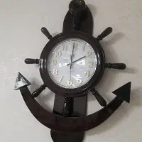 ساعت چوبی طرح لنگر