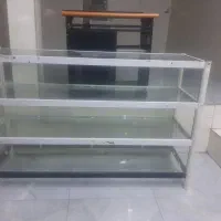 ویترین و میز سه کشویه