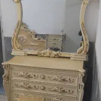 تخت و میز ارایش|تخت و سرویس خواب|قم, دروازه ری|دیوار