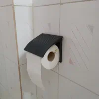 سطل آشغال و فرچه سرویس بهداشتی