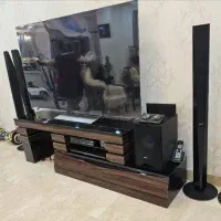 میز تلوزیون MDF هایگلاس مدل 140160