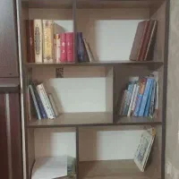 قفسه کتابخانه کاملا نو با جنس ام دی اف درجه یک