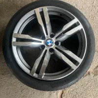 رینگ و لاستیک ب.ام.و مدل 730 فاق بلند|قطعات یدکی و لوازم جانبی|تهران, محمودیه|دیوار